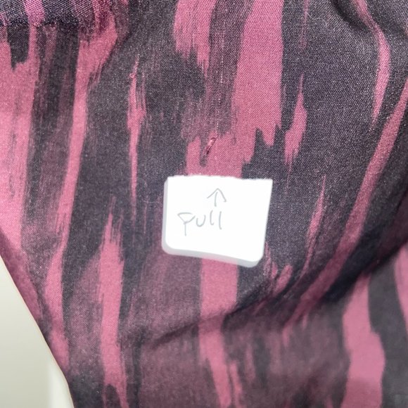 Lululemon Dark Maroon / Black Multi 7/8 Pant *26" - Unknown Size (Approx. 10) - Picture 8 of 9